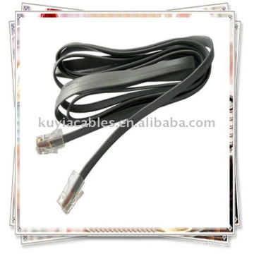 Câble LAN gris plat plat RJ45 CAT5 CAT5E Câble réseau Ethernet LAN